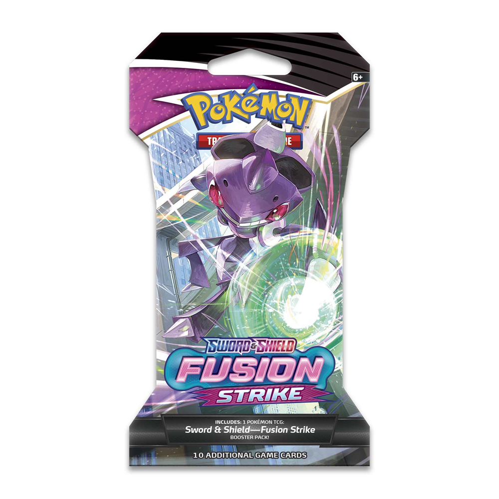 Pokemon Trading Card Game: Sword & Shield - Fusion Strike Sleeved Boos Pokemon Trading Card Game: Sword & Shield - Fusion Strike Sleeved Boos