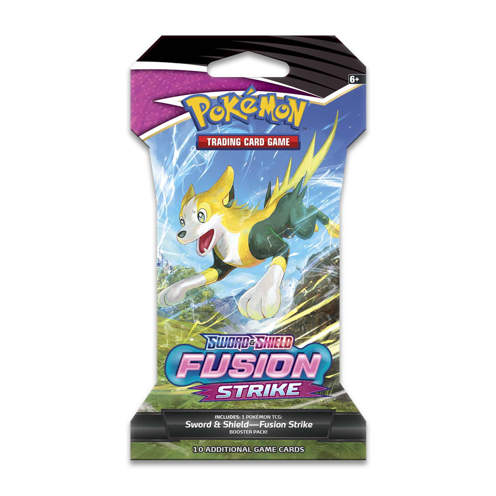 Pokemon Trading Card Game: Sword & Shield - Fusion Strike Sleeved Boos Pokemon Trading Card Game: Sword & Shield - Fusion Strike Sleeved Boos