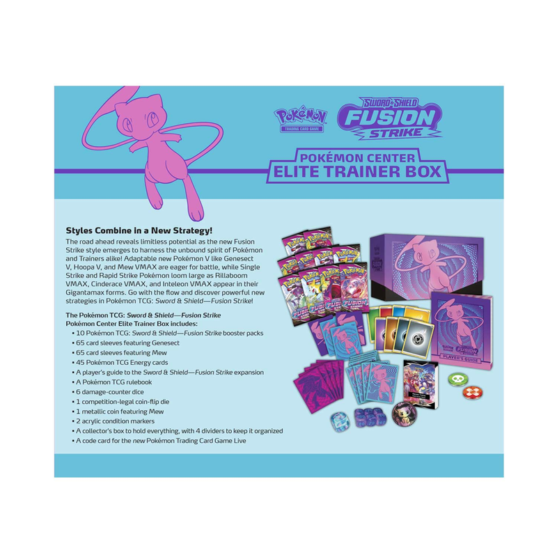 Pokemon Trading Card Game: Sword & Shield - Fusion Strike Elite Trainer Box