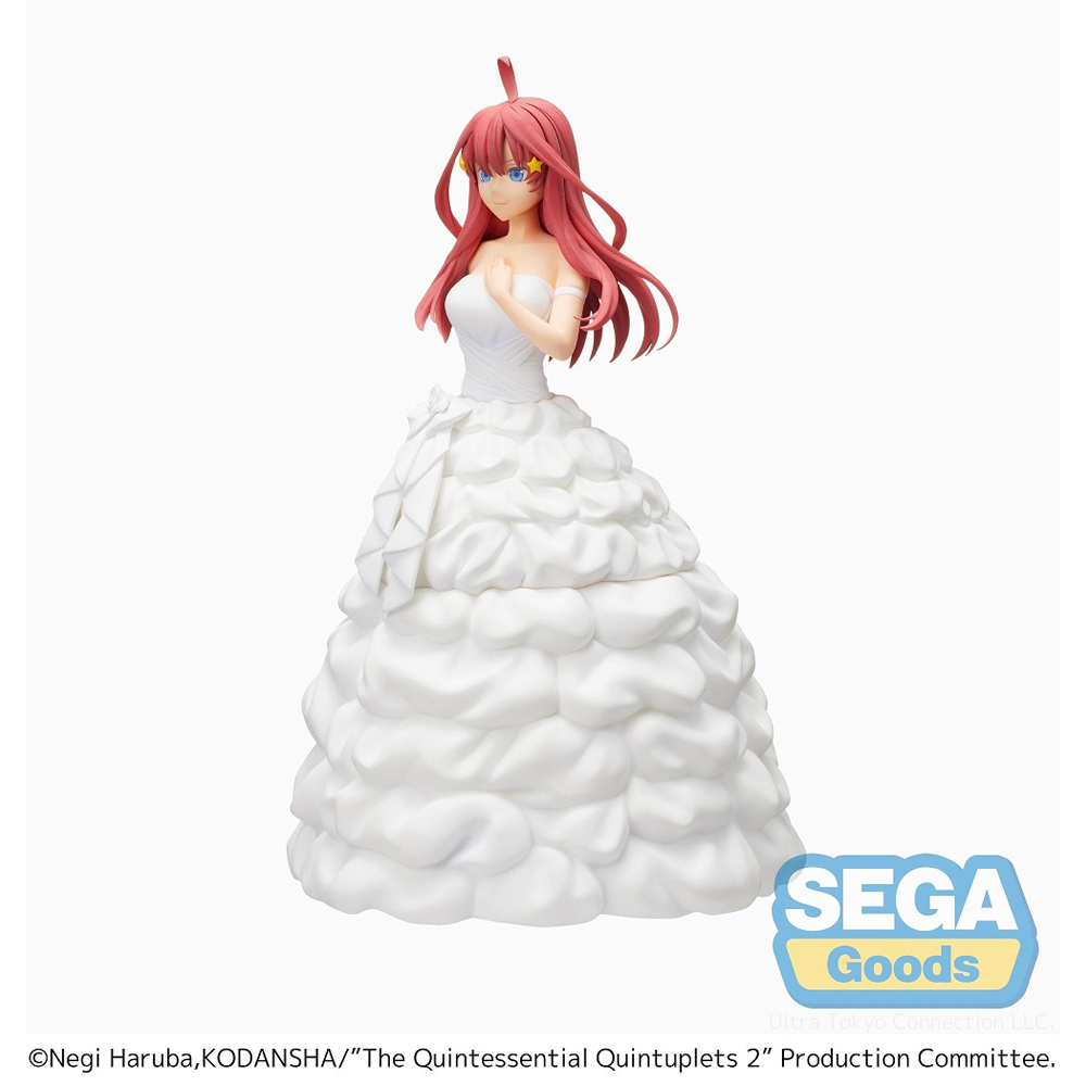 SEGA: The Quintessential Quintuplets - Itsuki Nakano (Bride Version) SPM Figure