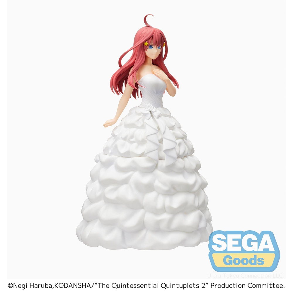 SEGA: The Quintessential Quintuplets - Itsuki Nakano (Bride Version) SPM Figure