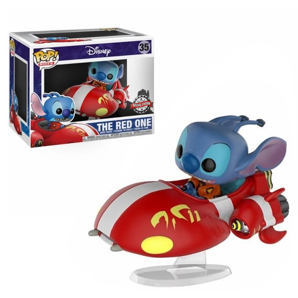 FU23234-IE Funko POP! Rides: Lilo & Stitch - The Red One Vinyl Figure #35 Special Edition Exclusive