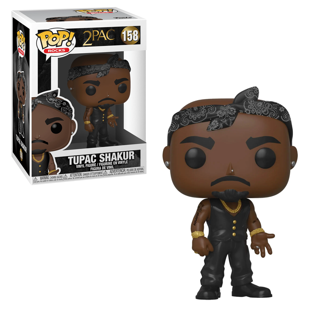 FU45432 Funko POP! Rocks - Tupac Shakur Vinyl Figure #158