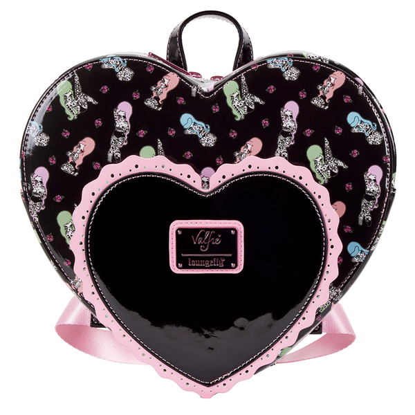 Loungefly: Valfre Double Heart Mini Backpack