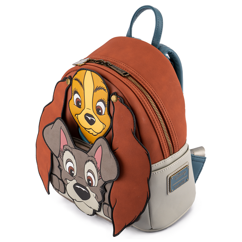 Loungefly: Disney Lady and the Tramp Cosplay Mini Backpack