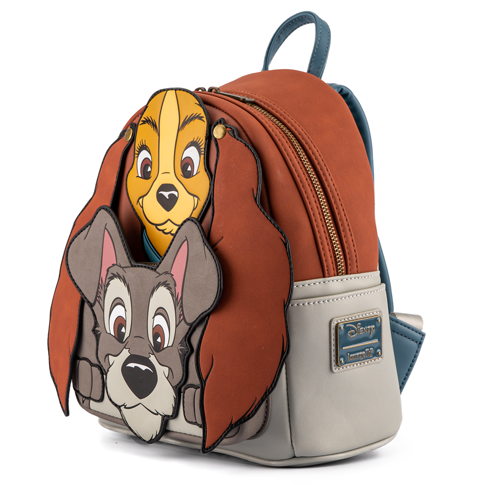 Loungefly: Disney Lady and the Tramp Cosplay Mini Backpack