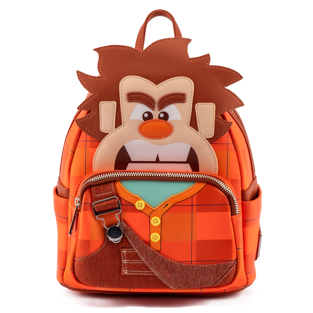 Loungefly: Disney Wreck-It Ralph Cosplay Mini Backpack Loungefly: Disney Wreck-It Ralph Cosplay Mini Backpack