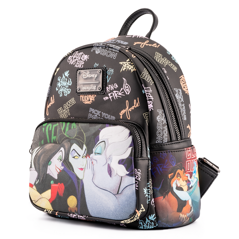 Loungefly Disney Villains Scene Series Queen of Hearts Mini Backpack