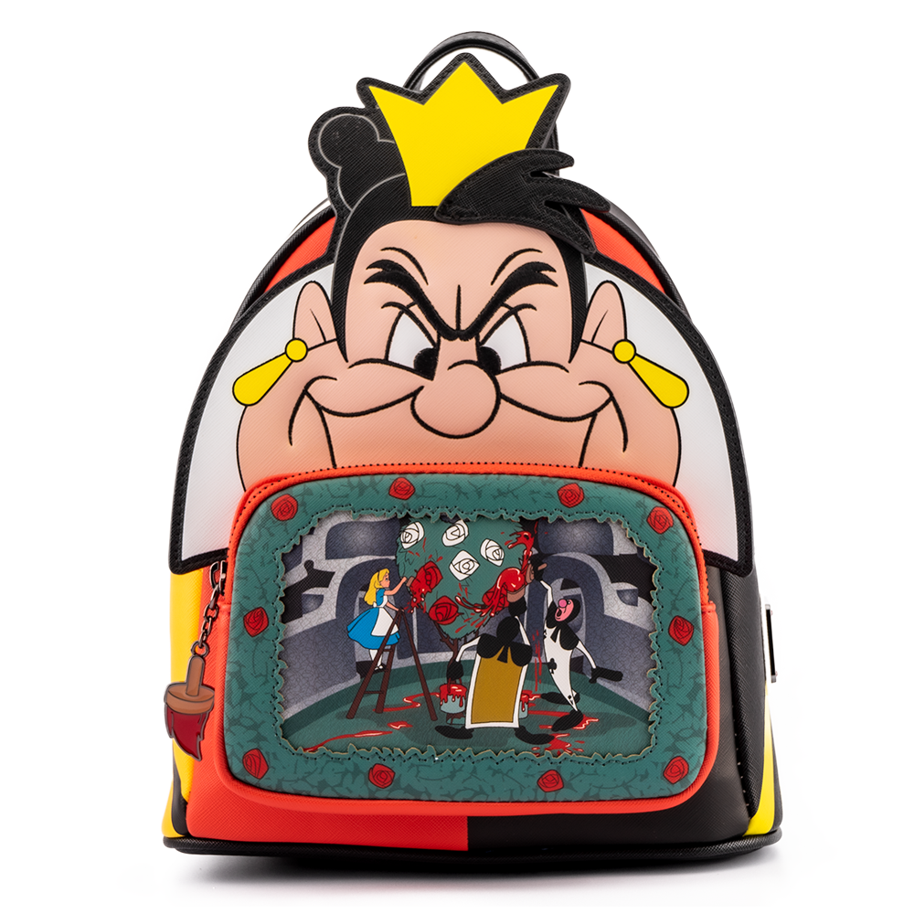 Loungefly: Disney - Villains Scene Series Queen Of Hearts Mini Backpack