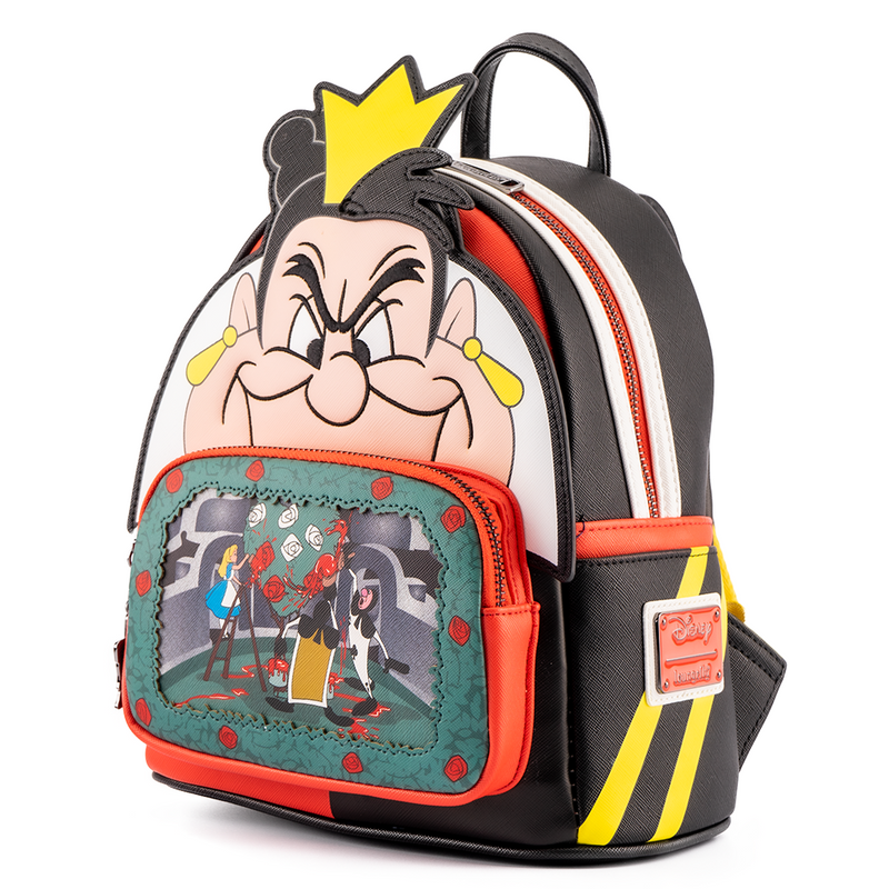 Loungefly: Disney - Villains Scene Series Queen Of Hearts Mini Backpack