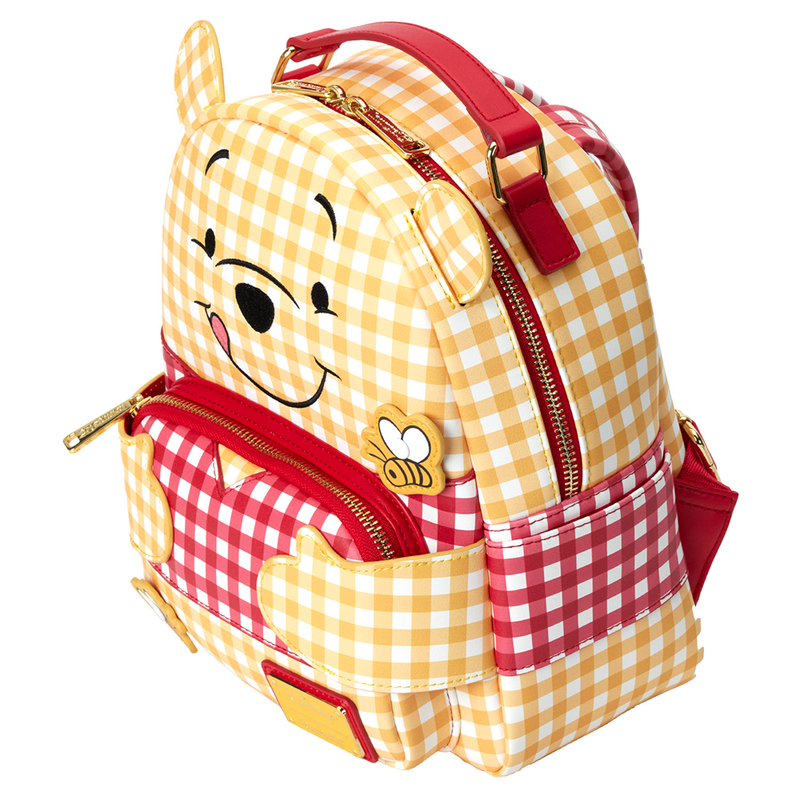 Loungefly: Disney Winnie The Pooh Gingham Mini Backpack