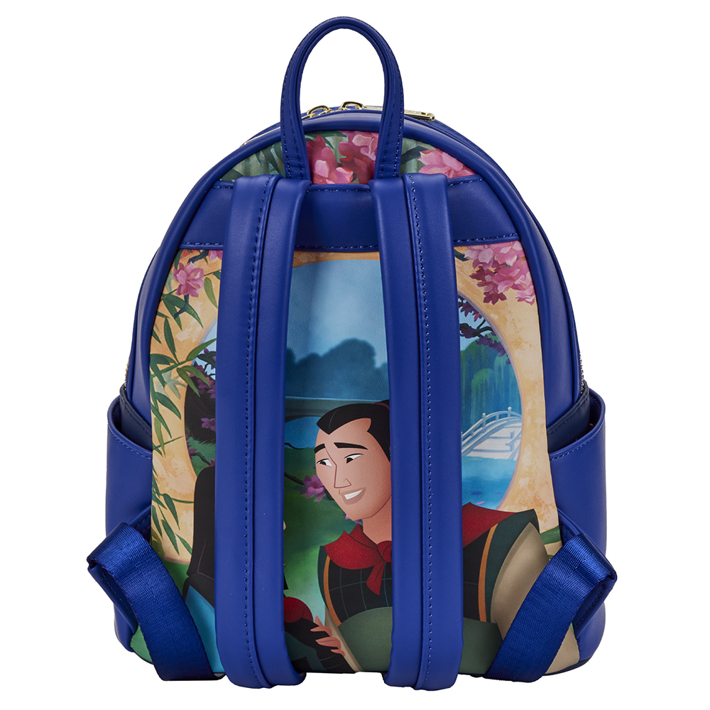 Loungefly Disney Mulan Castle Light Up Mini Backpack