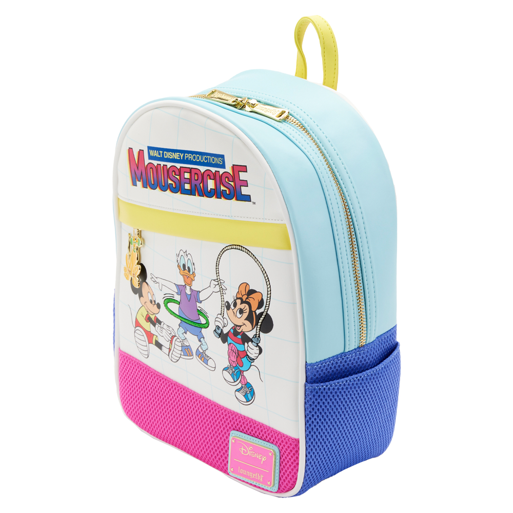 Loungefly: Disney - Mousercise Mini Backpack