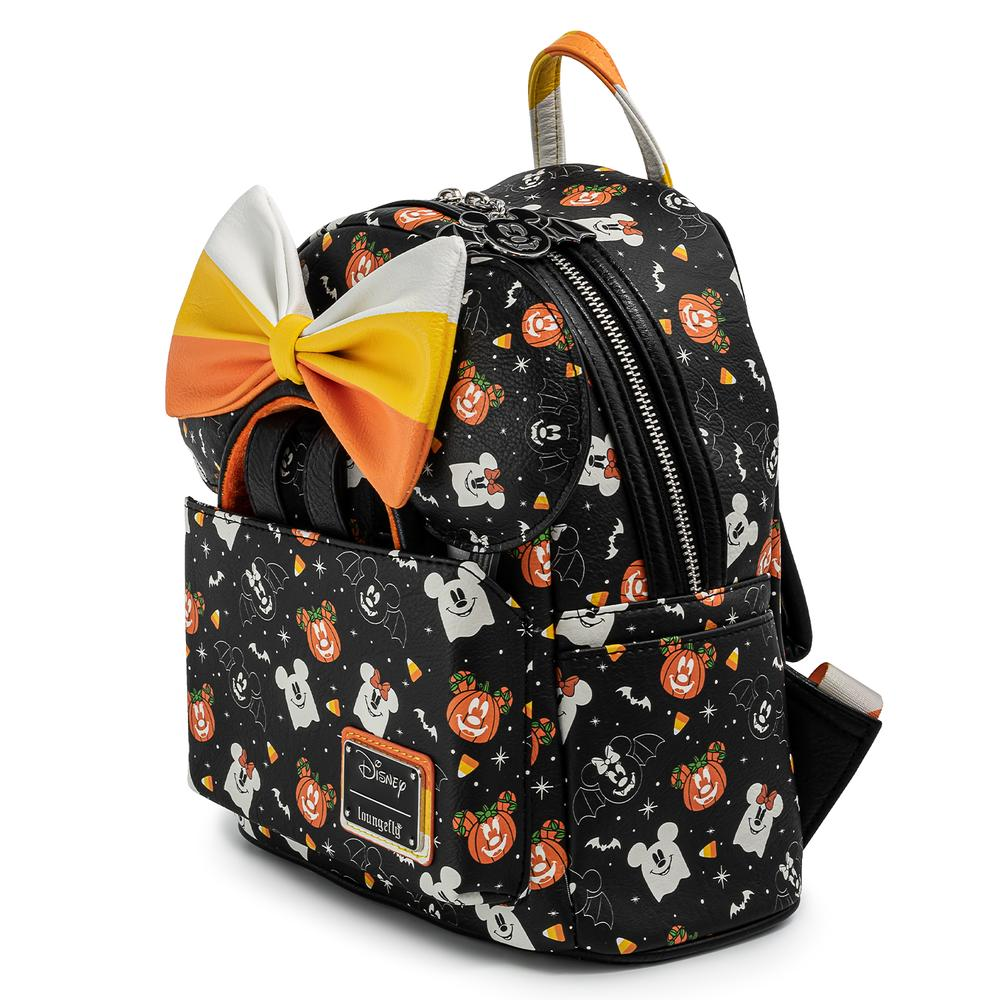 Loungefly: Disney Mickey and Minnie Candy Corn Mini Backpack and Headband Set