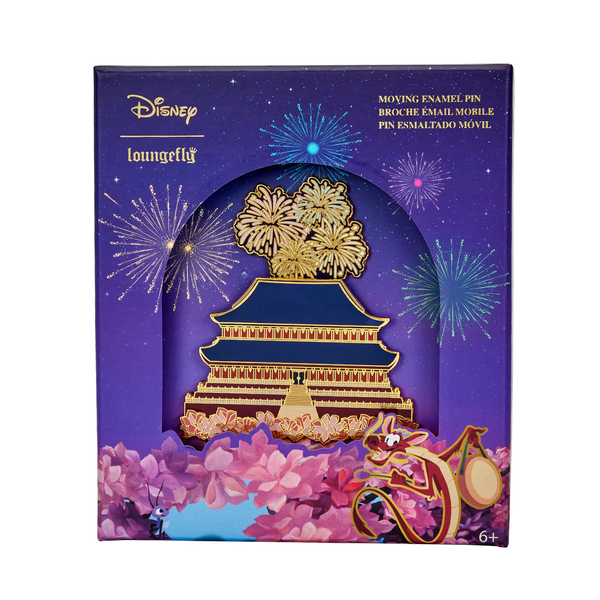 Loungefly: Disney - Mulan Castle 3-Inch Collector Box Pin