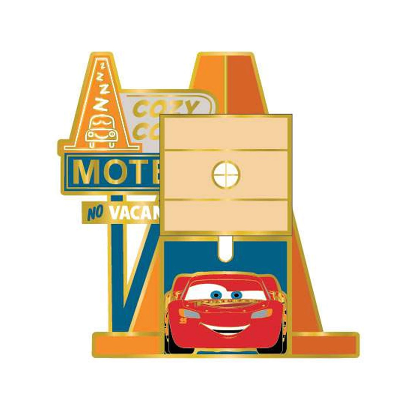 Loungefly: Pixar Cars Cozy Cone 3" Collector Box Pin