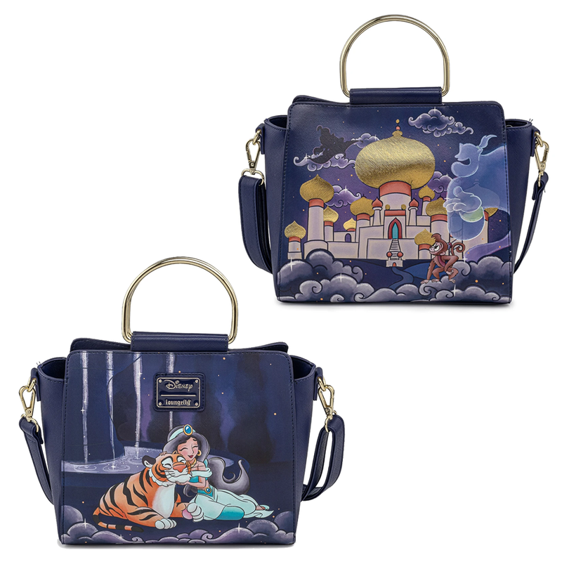 Disney Aladdin Princess Jasmine Castle Crossbody Bag