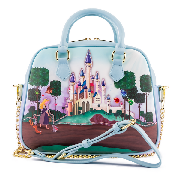 Loungefly: Disney - Princess Castle Series Sleeping Beauty Cross Body Bag