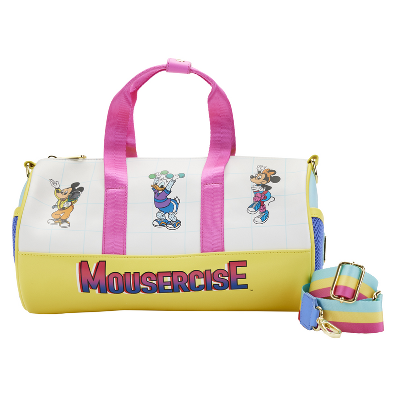 Loungefly: Disney - Mousercise Duffle Bag
