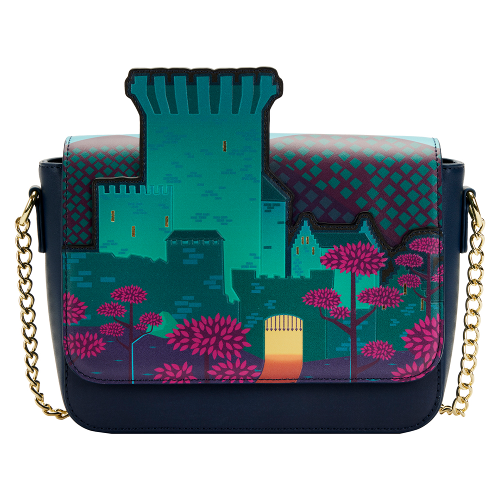 Loungefly: Disney - Brave Princess Castle Series Cross Body Bag