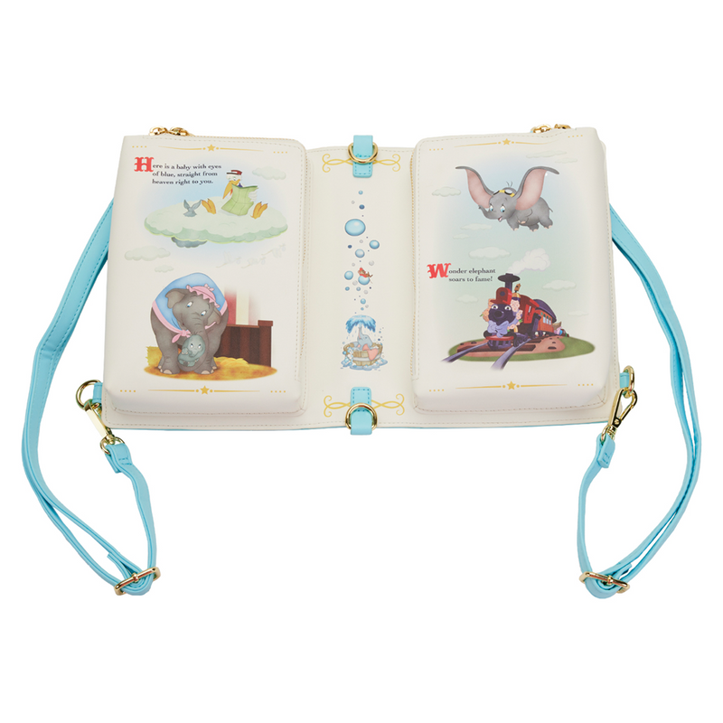 Loungefly: Disney - Dumbo Book Series Convertible Crossbody Bag