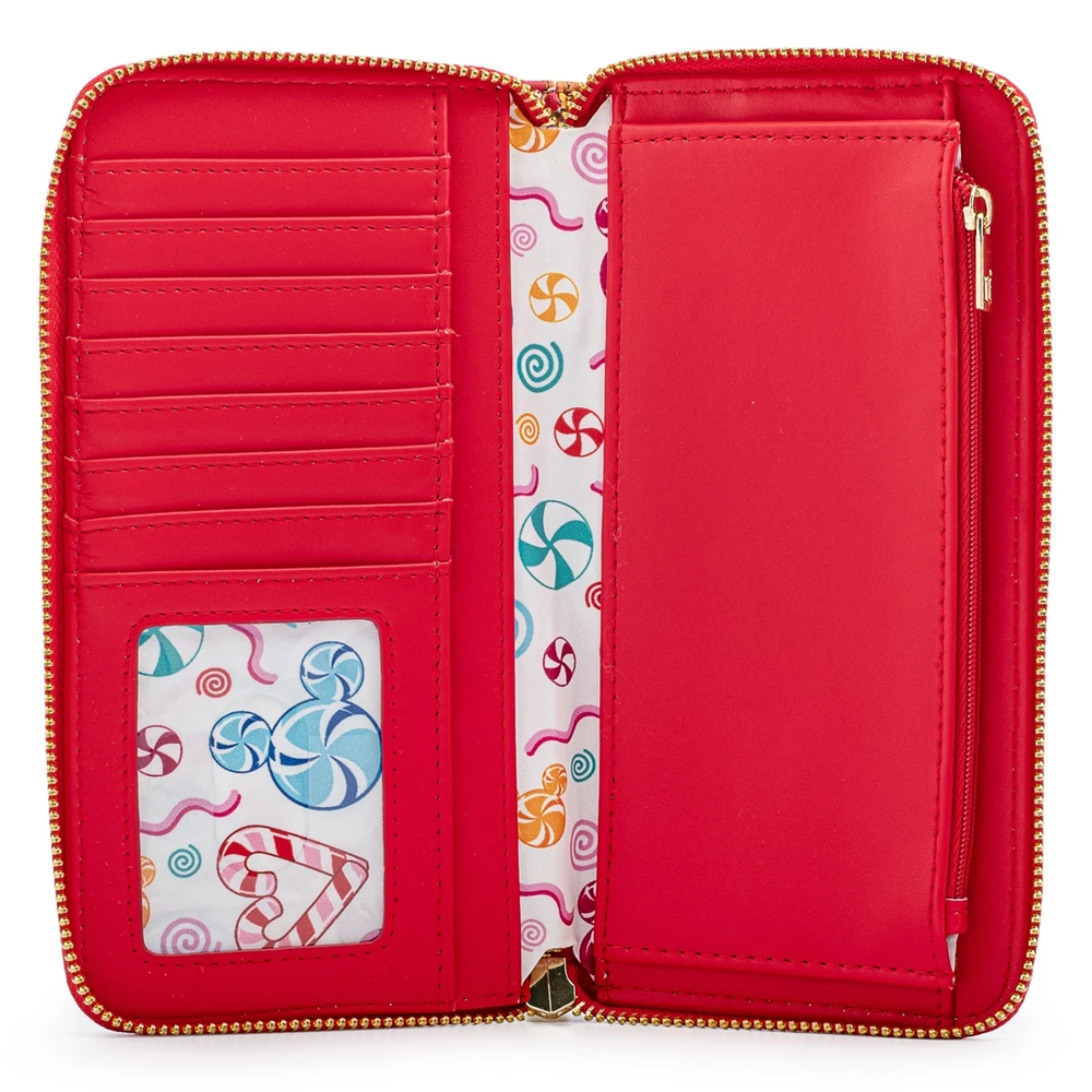 Loungefly: Disney Gingerbread AOP Zip Around Wallet