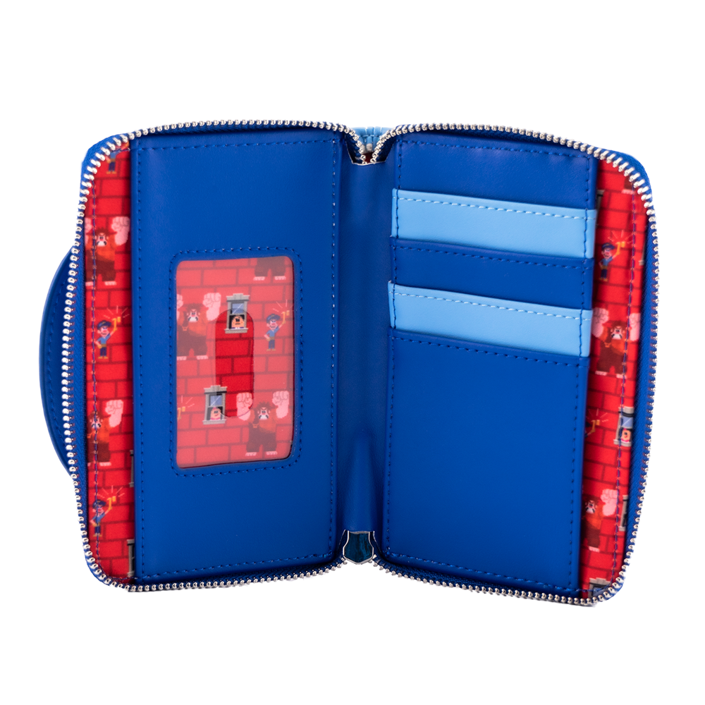 Loungefly: Disney Wreck-It Ralph - Fix-It Felix Zip Around Wallet