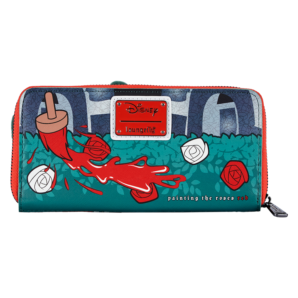 Loungefly: Disney - Villains Scene Series Queen Of Hearts Zip Around Wallet