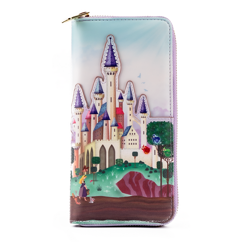 Loungefly: Disney - Princess Castle Series Sleeping Beauty Zip Around Wallet