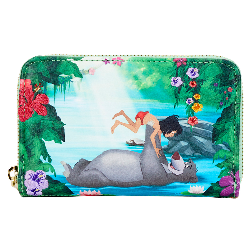 Loungefly: Disney Jungle Book Bare Necessities Zip Around Wallet