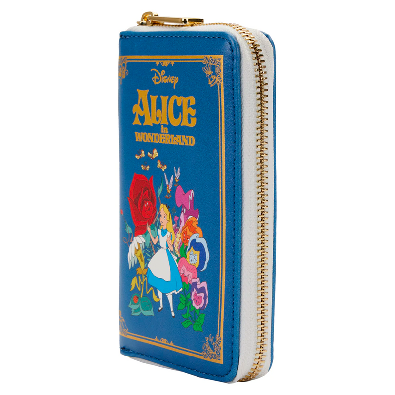 Loungefly: Disney - Alice in Wonderland Classic Book Zip Around Wallet