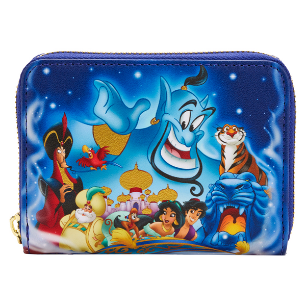 Loungefly: Disney - Aladdin 30th Anniversary Zip Around Wallet