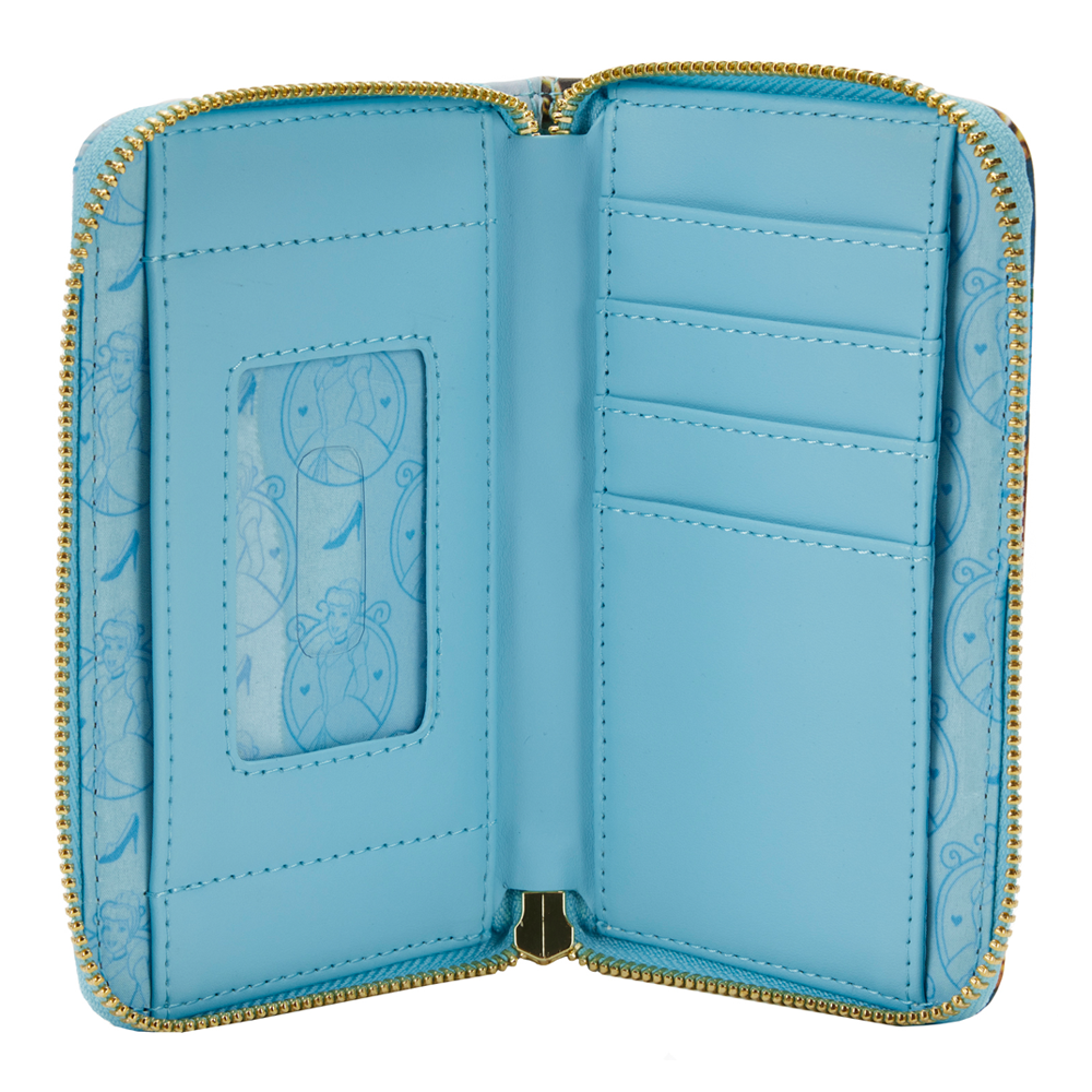 Loungefly: Disney - Cinderella Princess Scene Zip Around Wallet