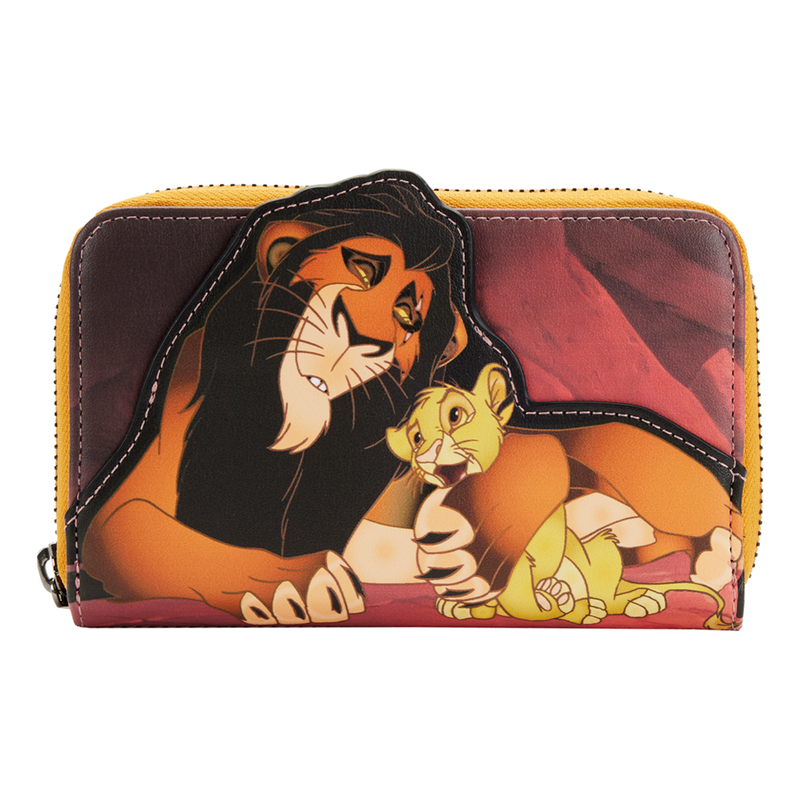 Loungefly: Disney - Lion King Villains Scene Scar Zip Around Wallet