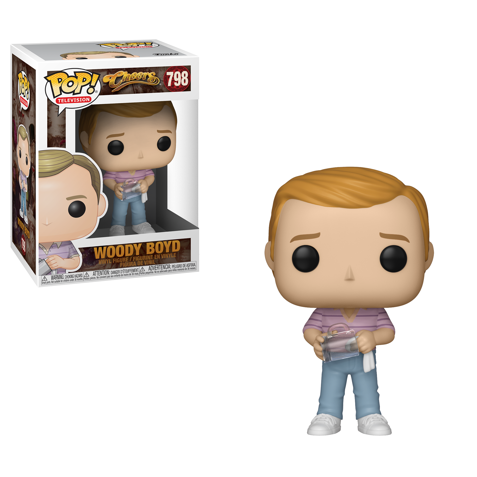 FU39346 Funko POP! Cheers - Woody Boyd Vinyl Figure #798