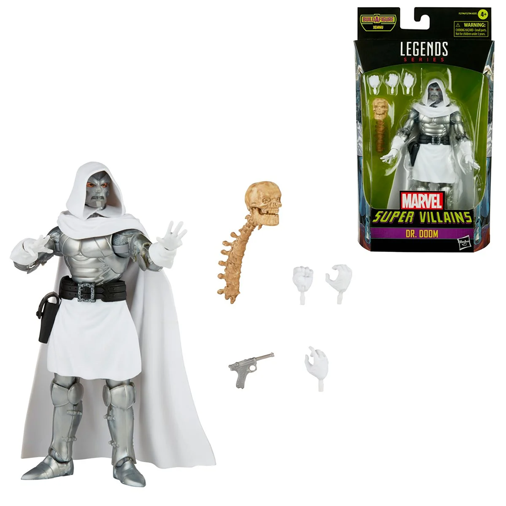 Super Villians Marvel Legends - Dr. Doom 6-Inch Action Figure (Xemnu Build-A-Figure)