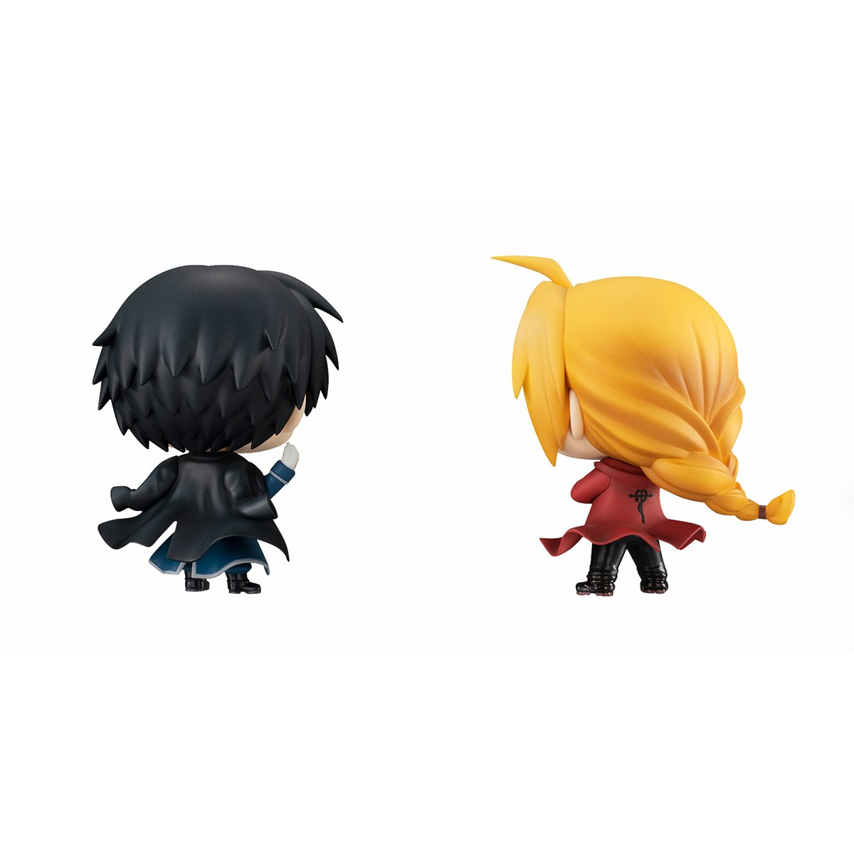 Chimi-Mega Buddy Series: Full Metal Alchemist - Edward Elric and Roy Mustang