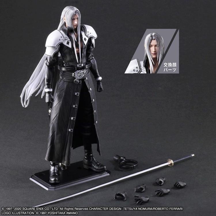 [PRE-ORDER] SQUARE ENIX: FINAL FANTASY® VII REMAKE PLAY ARTS -KAI- ™ - Sephiroth Action Figure