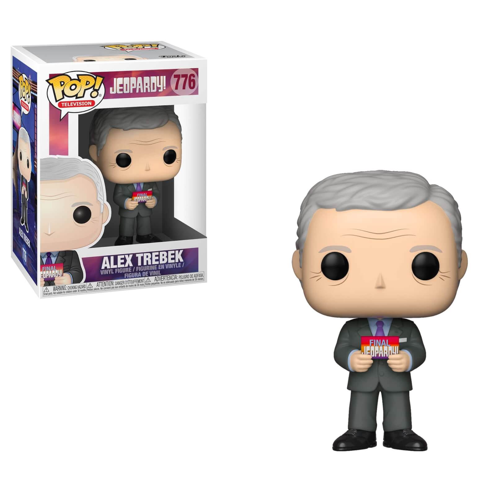 FU38598 Funko POP! Jeopardy - Alex Trebek Common Vinyl Figure #776