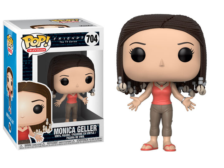 FU32748 Funko POP! Friends - Monica Geller with Braids Common Vinyl Figure #704