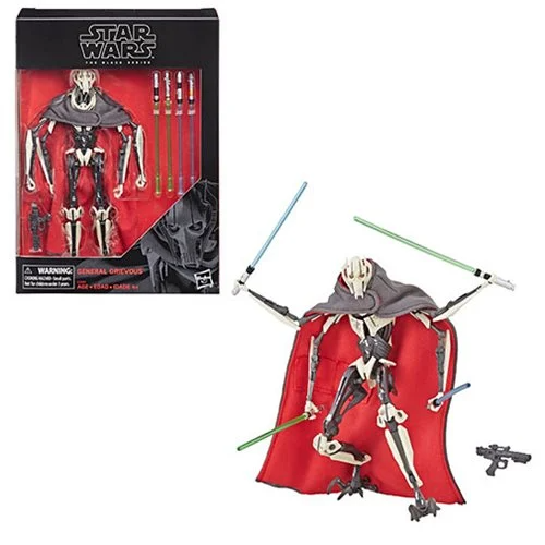 Star Wars: The Black Series - General Grievous (Revenge of the Sith) 6-Inch Deluxe Action Figure