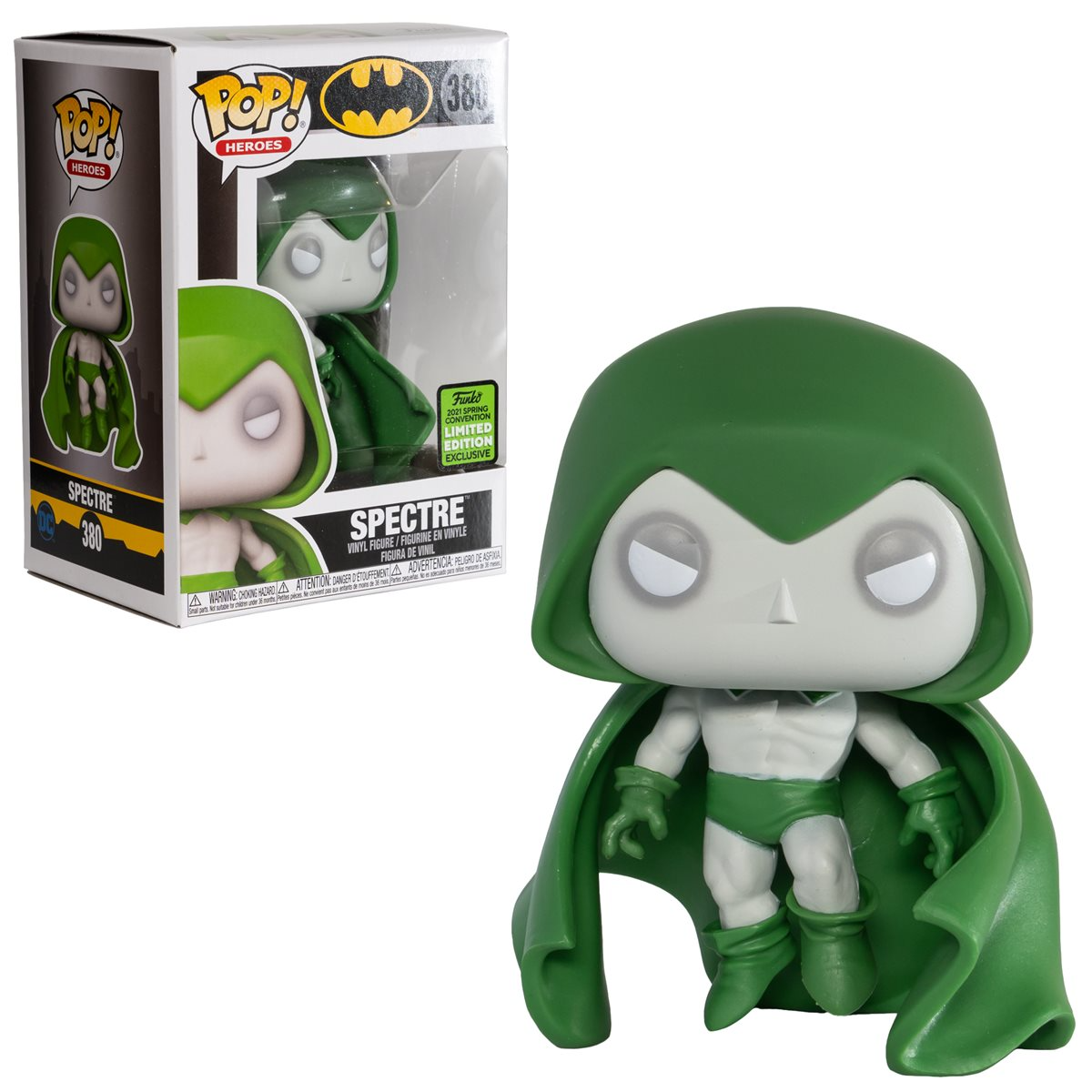 FU12CE54265W Funko POP! Batman - Spectre Vinyl Figure #380 2021 Spring Convention Exclusive [READ DESCRIPTION]