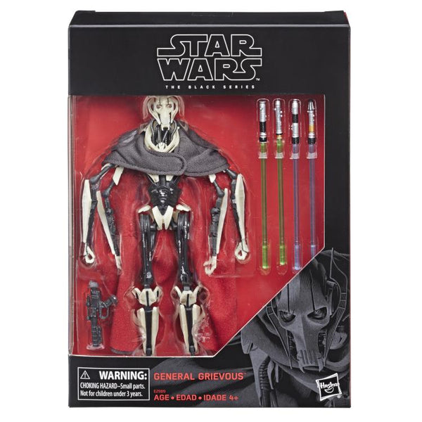 Star Wars: The Black Series - General Grievous (Revenge of the Sith) 6-Inch Deluxe Action Figure