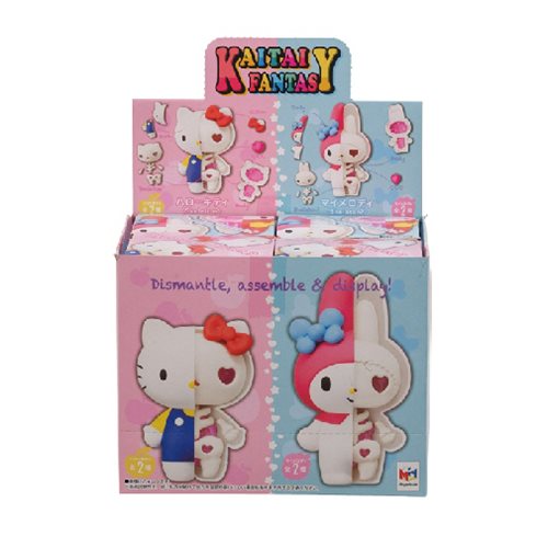 Megahouse: Kaitai Fantasy Puzzle Mascot - Hello Kitty & My Melody Box Set