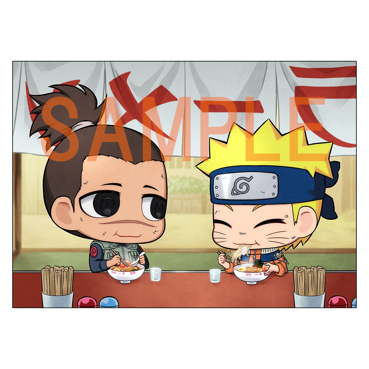 [PRE-ORDER] Chimi-Mega Buddy Series: Naruto Shippuden - Umino Iruka and Uzumaki Naruto