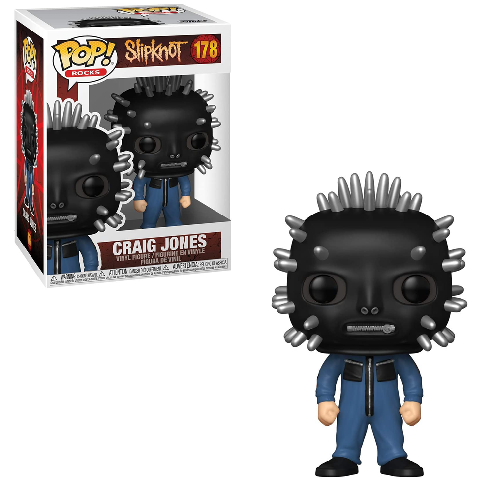 FU49379 Funko POP! Rocks: Slipknot - Craig Jones Vinyl Figure #178