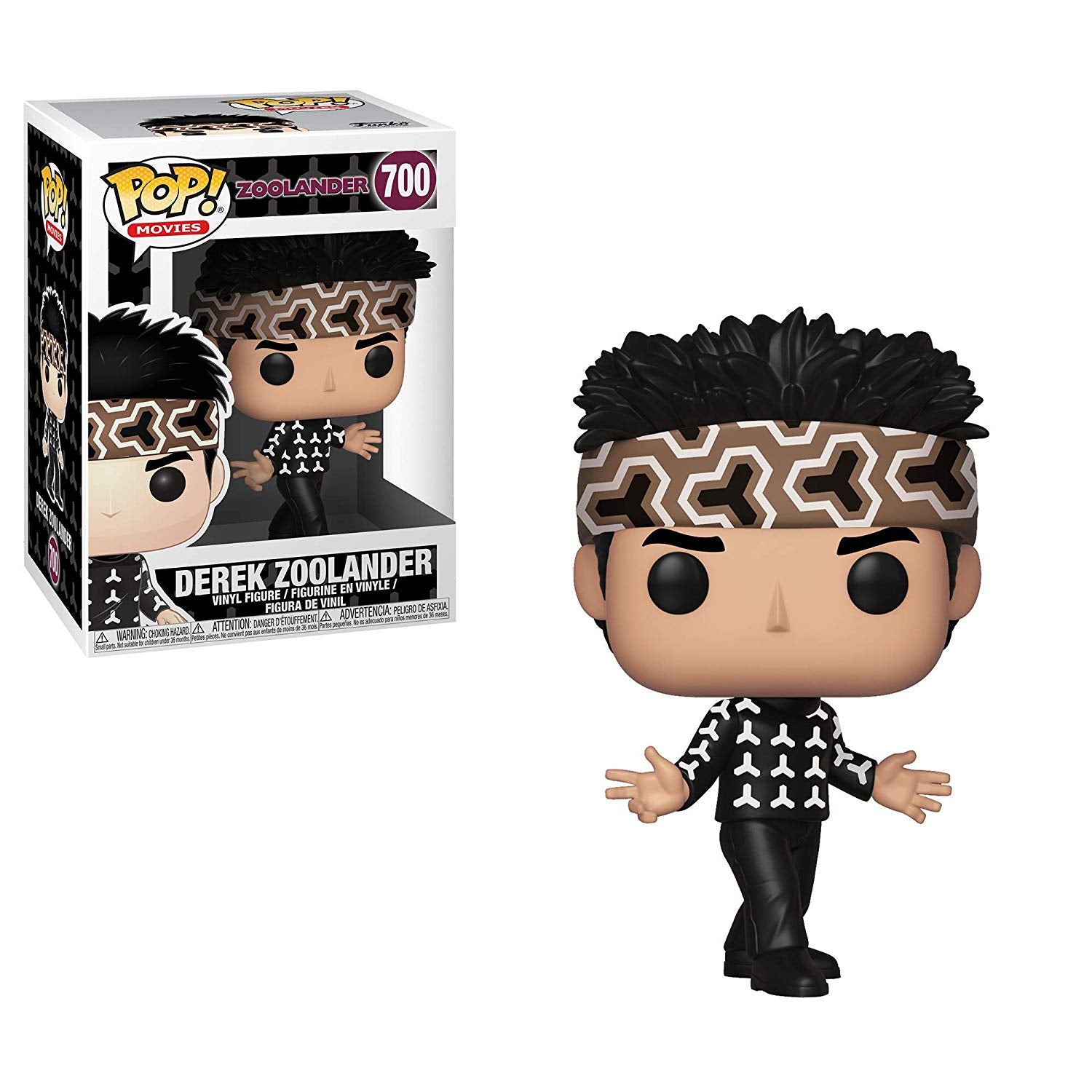 FU36420 Funko POP! Zoolander - Derek Zoolander Vinyl Figure #700