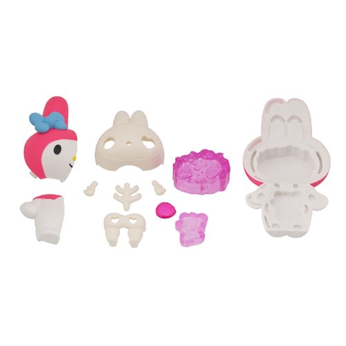 Megahouse: Kaitai Fantasy Puzzle Mascot - Hello Kitty & My Melody Box Set