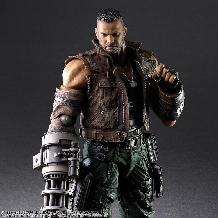 SQUARE ENIX: FINAL FANTASY® VII REMAKE PLAY ARTS -KAI- ™ - Barret Wallace (Version 2) Action Figure