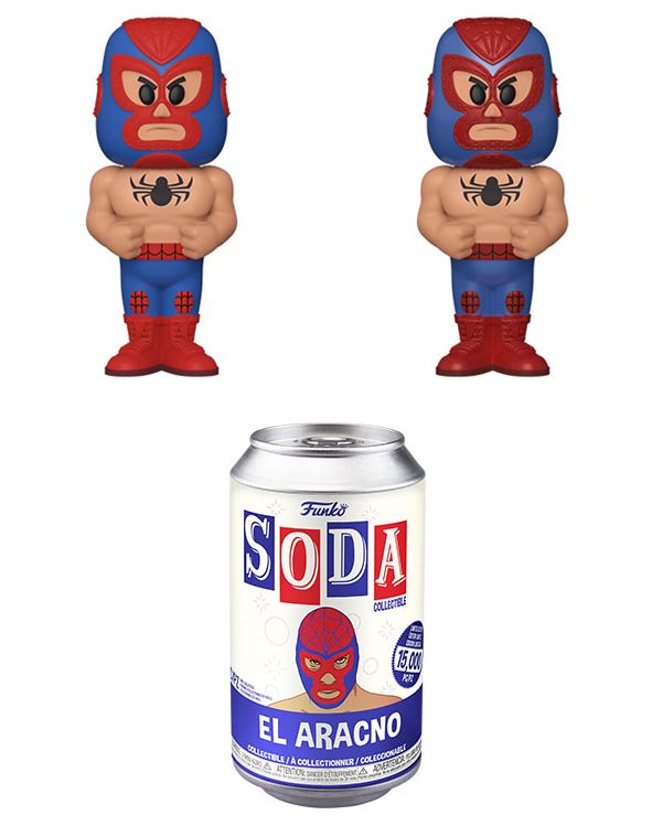 FU54507 Funko Vinyl SODA: Luchadores - Spider-Man Vinyl Figure